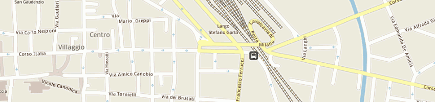 Mappa della impresa mondial srl a NOVARA