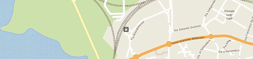Mappa della impresa buffet della stazione rari sas di raso rita e c a SESTO CALENDE