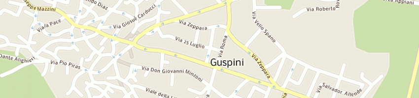 Mappa della impresa tardanico marco a GUSPINI