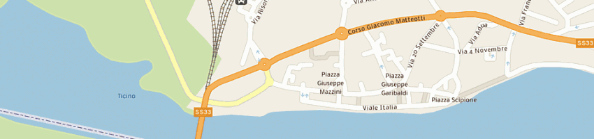 Mappa della impresa autoscuola enzo di baglioni enzo a SESTO CALENDE