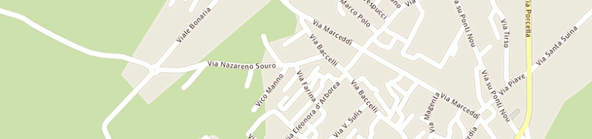 Mappa della impresa bua sabrina a ORISTANO
