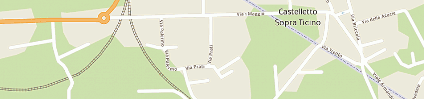 Mappa della impresa bm snc di bianchi e c a CASTELLETTO SOPRA TICINO
