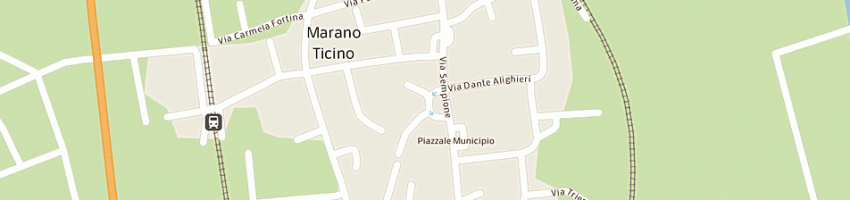 Mappa della impresa colombo fausto a MARANO TICINO