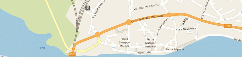 Mappa della impresa mangiaracina andrea a SESTO CALENDE