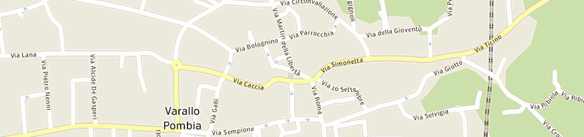 Mappa della impresa placido marzia a VARALLO POMBIA