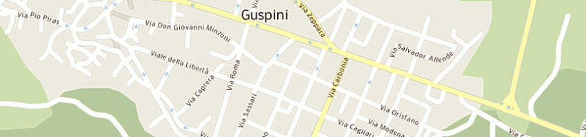 Mappa della impresa atzori cesare a GUSPINI