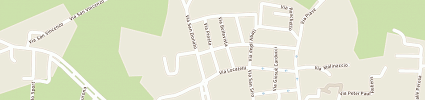 Mappa della impresa bertinelli fabio a SESTO CALENDE