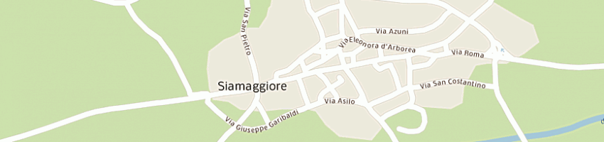 Mappa della impresa farmacia manconi elisabetta a SIAMAGGIORE