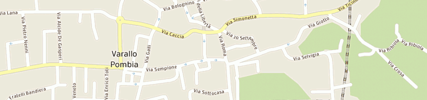 Mappa della impresa riso salsa srl a VARALLO POMBIA