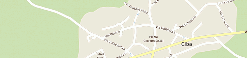 Mappa della impresa ingrosso stera snc di stera elio e gianfranco a GIBA