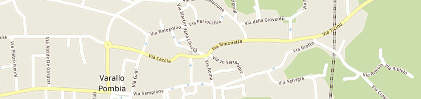 Mappa della impresa comune di varallo pombia a VARALLO POMBIA