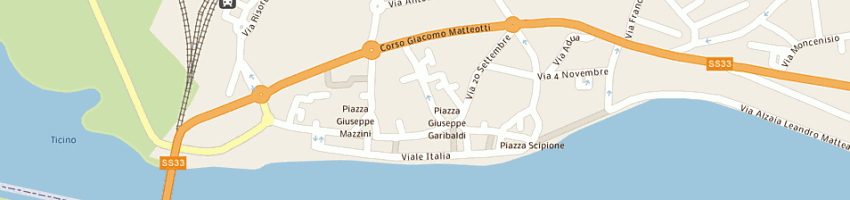Mappa della impresa studio sesto calende di malandra riccardo e c sas a SESTO CALENDE
