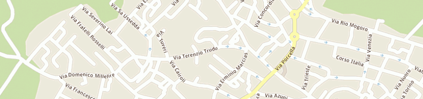 Mappa della impresa pani ileana a TERRALBA