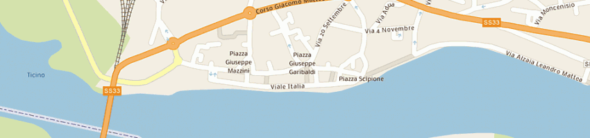 Mappa della impresa emilio di emilio viola e c snc a SESTO CALENDE