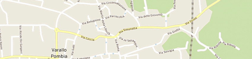 Mappa della impresa casa di riposo don giorgio nobile a VARALLO POMBIA