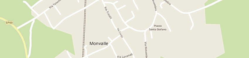 Mappa della impresa sturaro massimo a MONVALLE