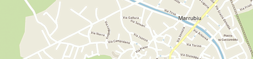 Mappa della impresa borghesi di borghesi laura a MARRUBIU