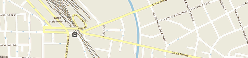 Mappa della impresa ial a NOVARA