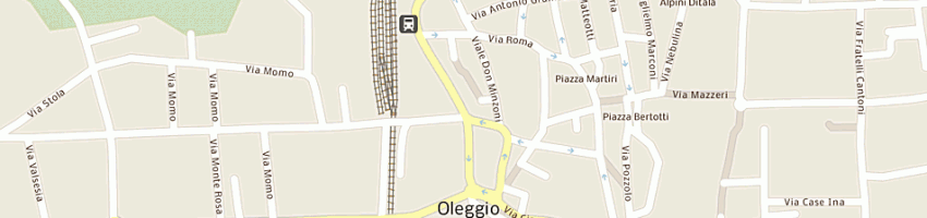 Mappa della impresa orfanotrofio bertotti a OLEGGIO