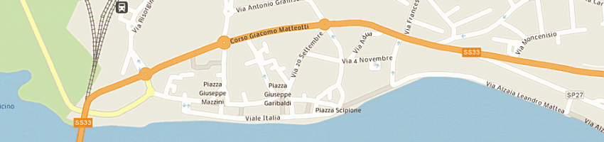 Mappa della impresa servi luigi ferruccio a SESTO CALENDE