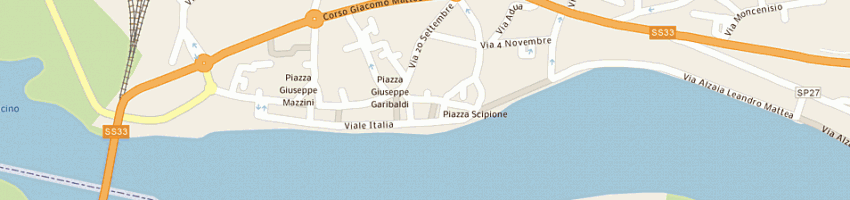 Mappa della impresa panificio monolo a SESTO CALENDE