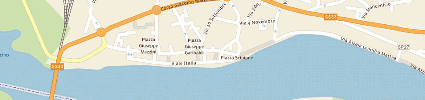 Mappa della impresa caldarelli raffaele a SESTO CALENDE