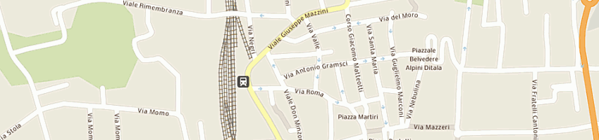 Mappa della impresa azienda usl n 13 a OLEGGIO