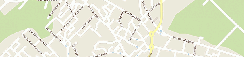 Mappa della impresa atzei luigi a TERRALBA