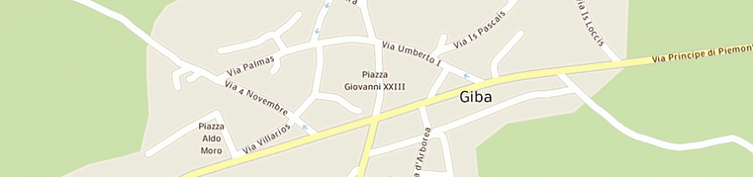 Mappa della impresa studio tecnico associato matta e murgia a GIBA
