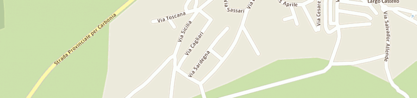 Mappa della impresa miranda pino a VILLAMASSARGIA