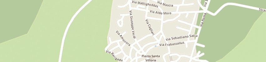 Mappa della impresa puddu antonio a MILIS