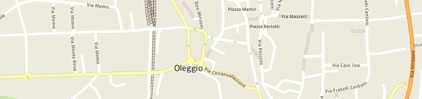 Mappa della impresa canavesi cristiano a OLEGGIO