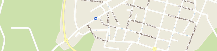 Mappa della impresa barbero giuseppino a VALENZA