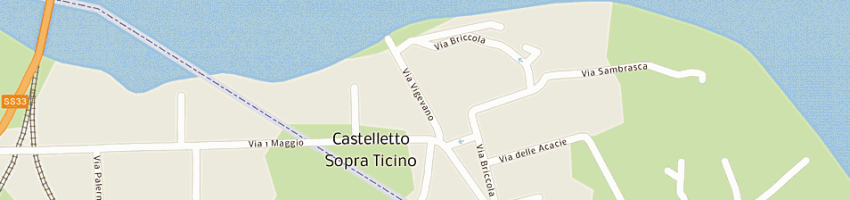 Mappa della impresa parachini michele a CASTELLETTO SOPRA TICINO