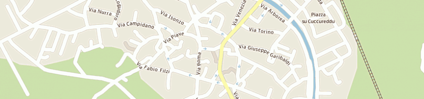 Mappa della impresa flli frau di frau maria angela e c sas a MARRUBIU