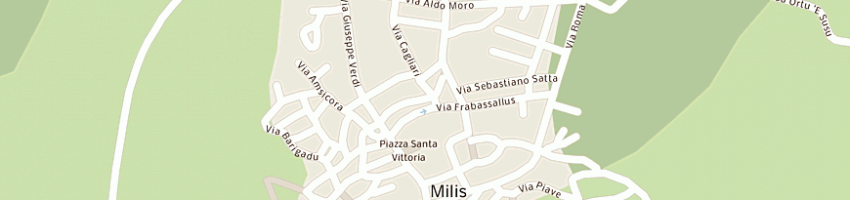 Mappa della impresa quadu luciano a MILIS