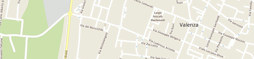 Mappa della impresa jewel's house a VALENZA