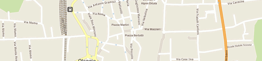 Mappa della impresa farmacia chimica fortina di paracchini dr emilio a OLEGGIO