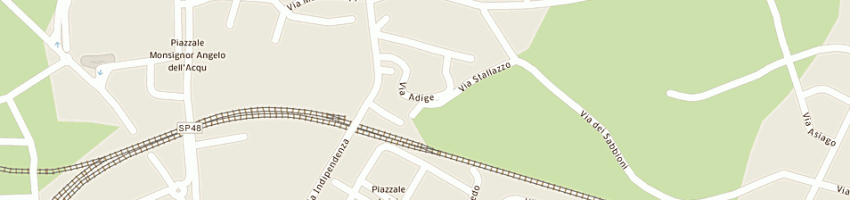 Mappa della impresa radio due laghi di saccu antonio a SESTO CALENDE