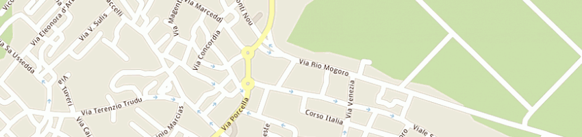 Mappa della impresa olimpia snc di pala enrico e c a TERRALBA