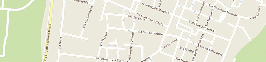 Mappa della impresa emanuelli gino a VALENZA