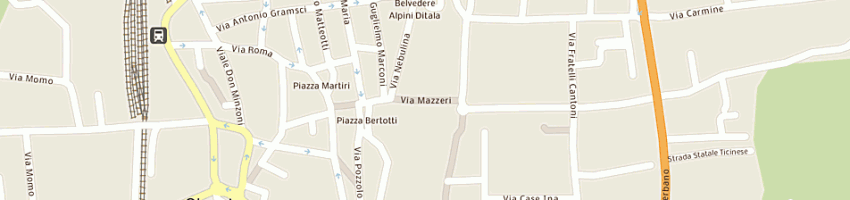 Mappa della impresa bocciofila oleggese circolo anspi a OLEGGIO