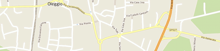 Mappa della impresa sempio mognetti margherita a OLEGGIO