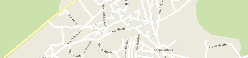 Mappa della impresa saiu dina a VILLAMASSARGIA