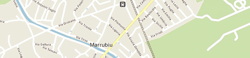 Mappa della impresa s e r servizio ricambi di steri e ruggiu snc a MARRUBIU