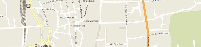 Mappa della impresa melone gian carlo a OLEGGIO