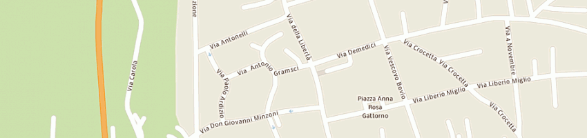 Mappa della impresa bar koala sas di valentini e c a BELLINZAGO NOVARESE
