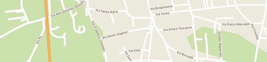 Mappa della impresa pede barbara a BELLINZAGO NOVARESE