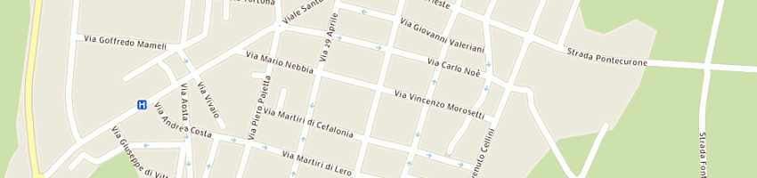 Mappa della impresa stella snc di pero massimo e c a VALENZA