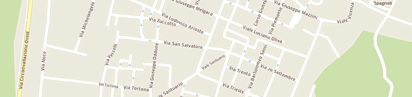 Mappa della impresa videoself di volante paola a VALENZA
